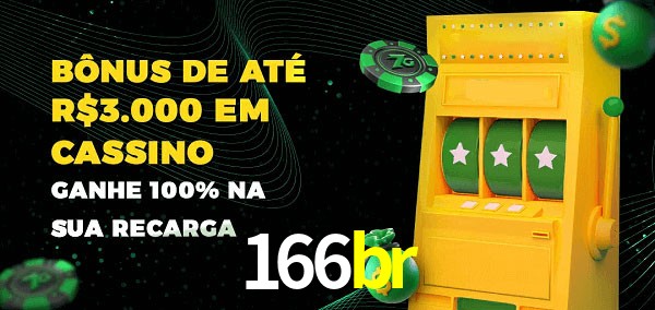 166br melhor bônus de depósito